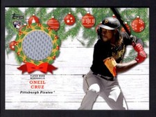 2022 Topps Walmart Holiday Mega Relic Oneil Cruz Rookie Pittsburgh Pirates