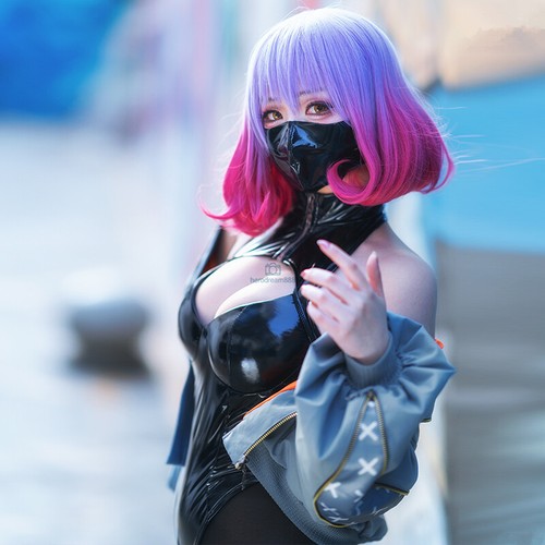 Astrum Design Mask Girl Luna Cosplay Costume Sexy Dress Outfits