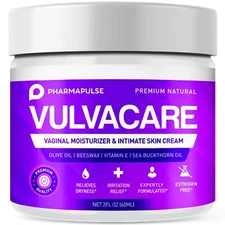 Pharmapulse Vaginal Moisturizer, Vulva Balm Cream, Intimate Skin Care, Menopause