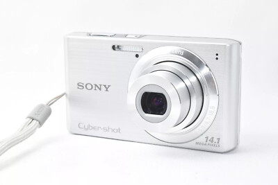 Silver Sony Cyber Shot DSC-W610 14.1MP 4.0x Optical Zoom CCD