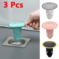 3X Bathtub Drain Hair Catcher Kitchen Stopper Plug Sink Strainer Filter Shower  