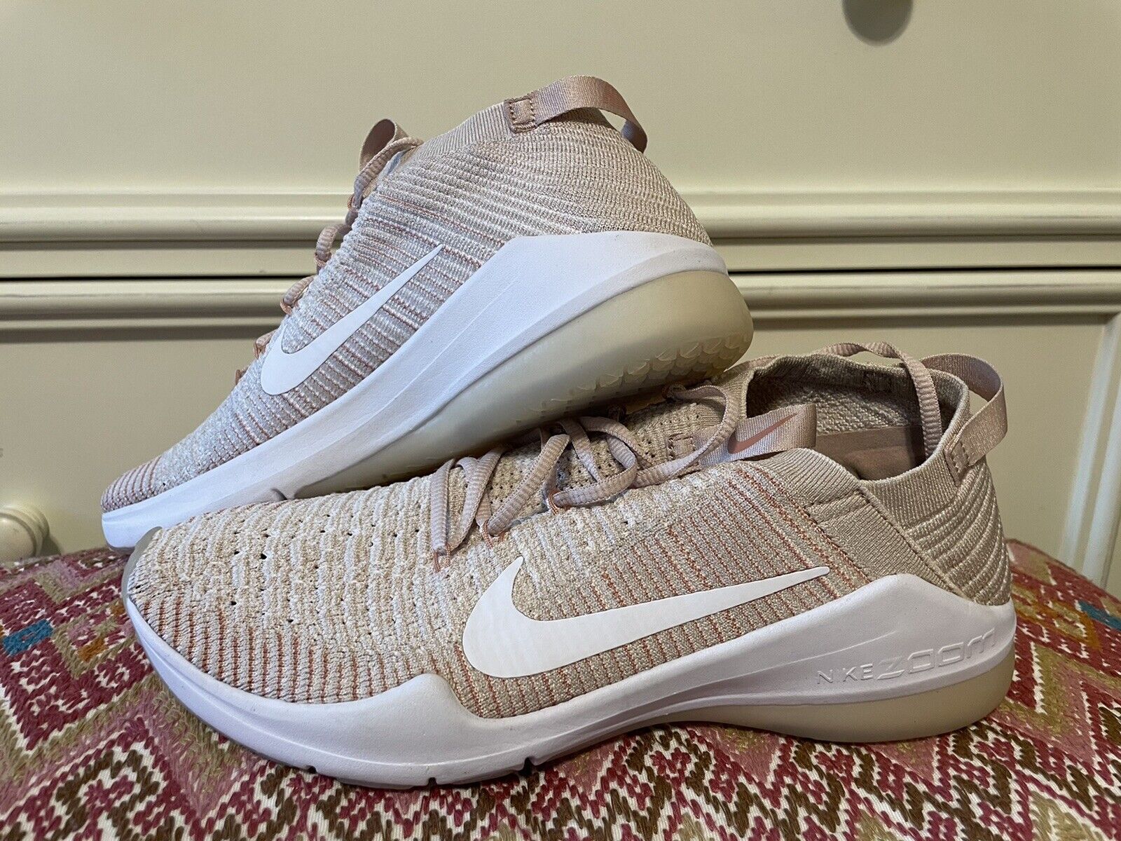 At øge dominere par Nike Sneakers Air Zoom Fearless Flyknit 2 Particle Beige Training Women  Size 9 | eBay