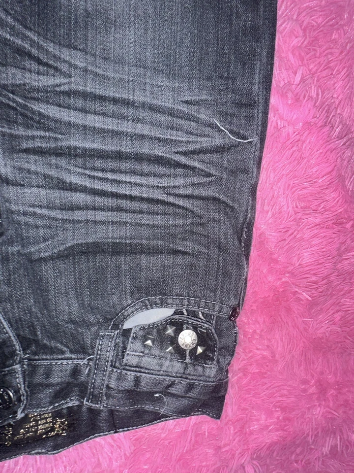 Pantalones de mezclilla oscuros Chams Little Kid talla 7 Foto 4 de 4