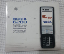 CD - PC SUITE FOR NOKIA 6280 - ORIGINAL SOFTWARE DISC AND GSM PHONE DRIVE