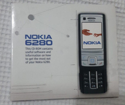 CD - PC SUITE FOR NOKIA 6280 - ORIGINAL SOFTWARE DISC AND GSM PHONE DRIVE