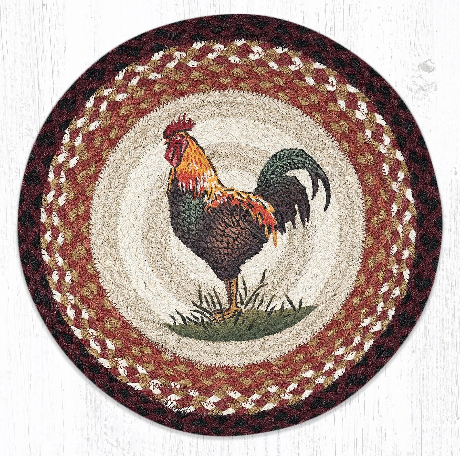 VHC Braided Jute Placemat