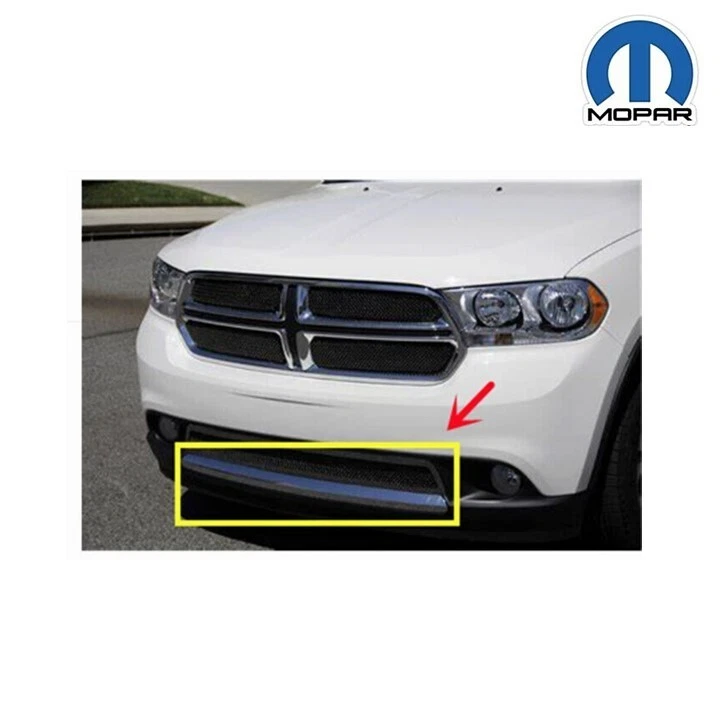 FRONT BUMPER LOWER FASCIA 适用于 2011-13 道奇 DURANGO CHROME 68089170AB 原始设备制造商 MOPAR — 第 2/3 张图片