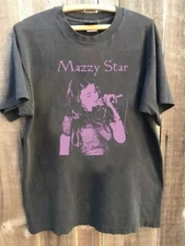 Mazzy Star Band 90s Reprint T shirt Charcoal Short Sleeve Unisex For Men Women