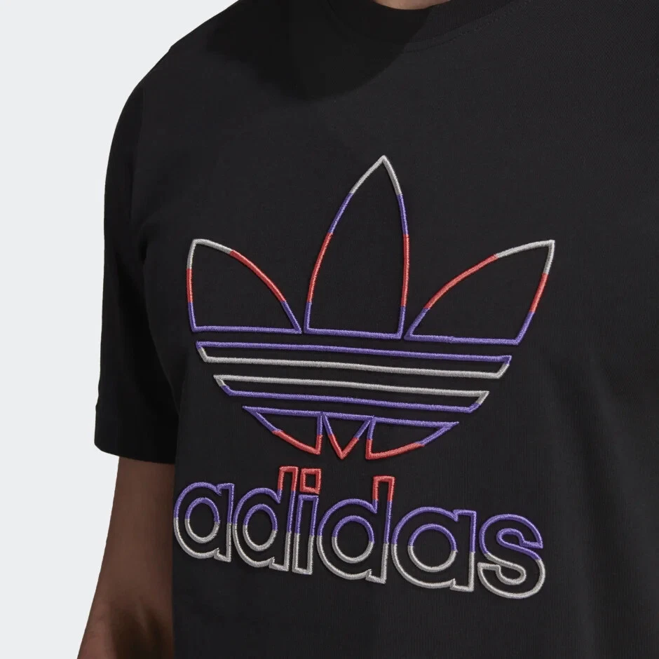 T SHIRT MAGLIA UOMO ADIDAS ORIGINALS hc7158 ADICOLOR CLASSICS TREFOIL COLOR
