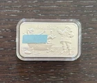 Sexy! CMG Mint Santa Baby 1 Oz .999 Silver Art Bar Rare 78 Minted With COA