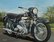 Ariel Square Four Iconic Motorbike Metal Wall Art 3 Sizes To Choose From