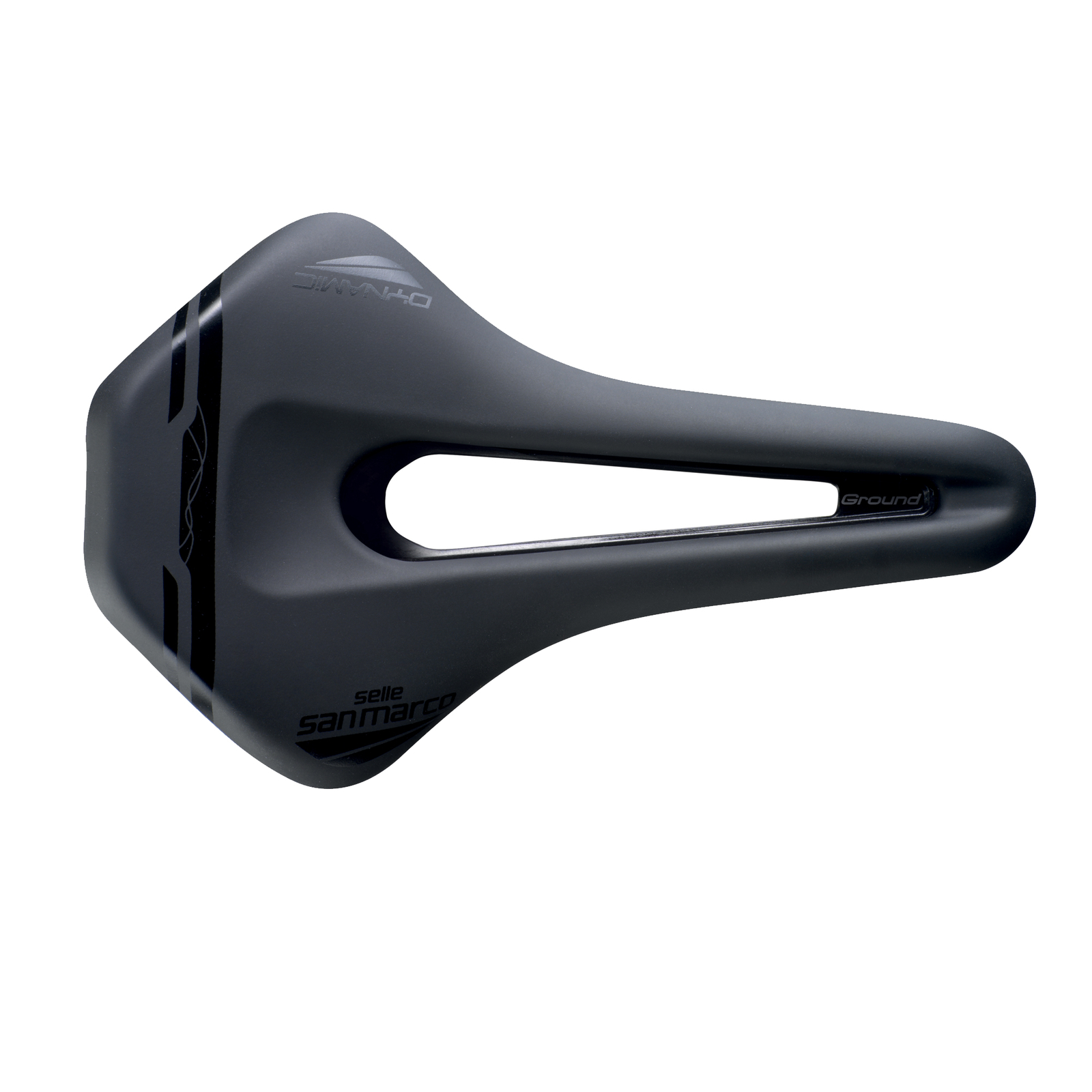 Selle San Marco Ground Dynamic Saddle, Sella per Bicicletta S Nero / Nero