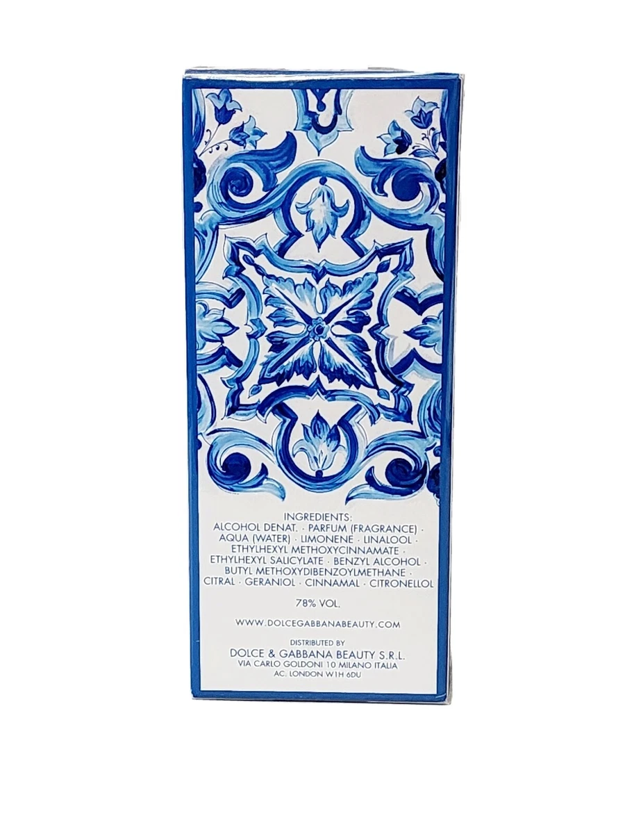 DOLCE GABBANA LIGHT BLUE SUMMER VIBES 1.7OZ 50ML EDT SPRAY FOR WOMEN