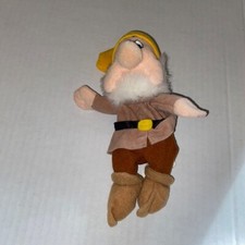 Disney Store Snow White Sneezy Dwarf Plush Bean Bag