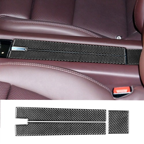 Carbon Fiber Car Rear Armrest Box Panel Cover Fit for Porsche Panamera