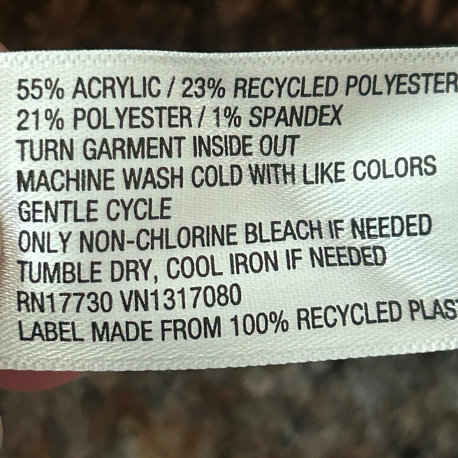 Universal Thread Small Brown Striped Fuzzy Tunic … - image 11