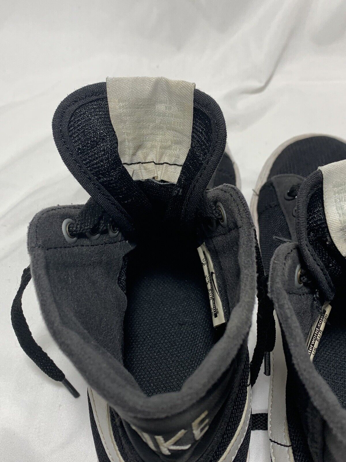 Nike Zoom Blazer SB Mid Black Sneaker 2014 Size 6 - image 10