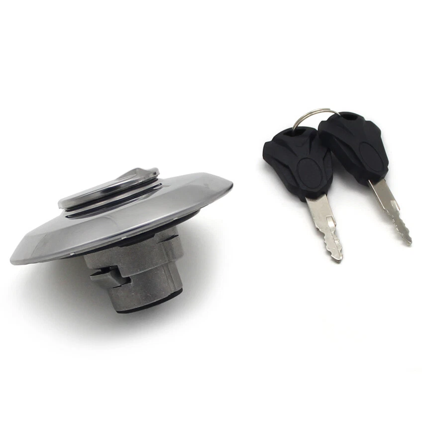 Llaves de cubierta de tapa de tanque de combustible para Honda CM450A XL125 CB750C CBF250 XBR500 CG125ES Foto 4 de 4
