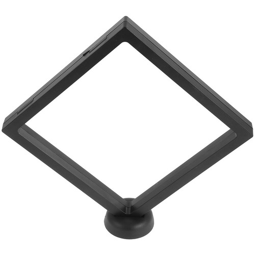 3D Floating Frame Shadow Box Display Case Jewelry Display Case with Round Base - Picture 5 of 12