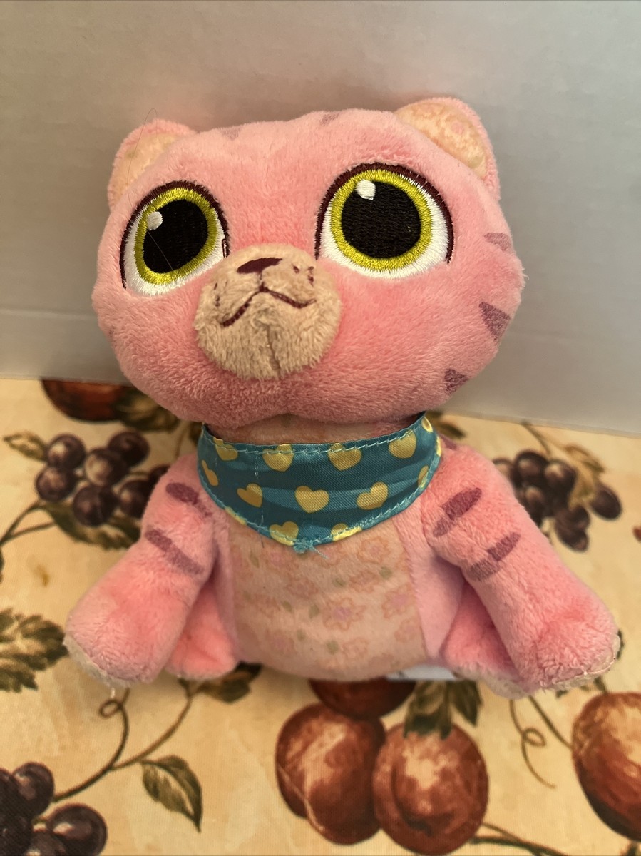 DISNEY JUNIOR DOC McSTUFFINS WHISPERS PINK KITTY CAT KITTEN PLUSH