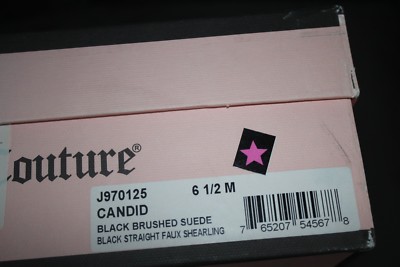箱 JUICY COUTURE CANDID BLACK BRUSHED #6.5us $298 | eBay