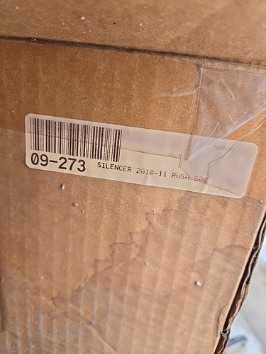 New In Box SLP 09-297 Snowmobile Exhaust Muffler Polaris Rush 800 2010 2011 - Picture 1 of 9