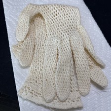 Beautiful Antique Vintage Ladies Women's Crocheted Gloves