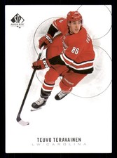 2020 SP Authentic Teuvo Teravainen #59  Carolina Hurricanes