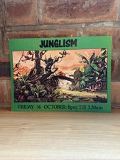 Rave Flyer Junglism 16th Oct 1992 3D & Lazer Promotions Peterborough Shock Rare