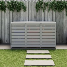 Triple Wheelie Bin Storage