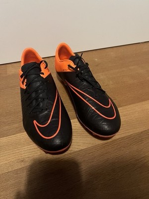 Nike Hypervenom Phinish Leder FG schwarz/orange 43