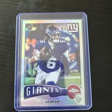 2025 Topps Chrome Football Jaxson Dart Retro Rookie Refractor Giants
