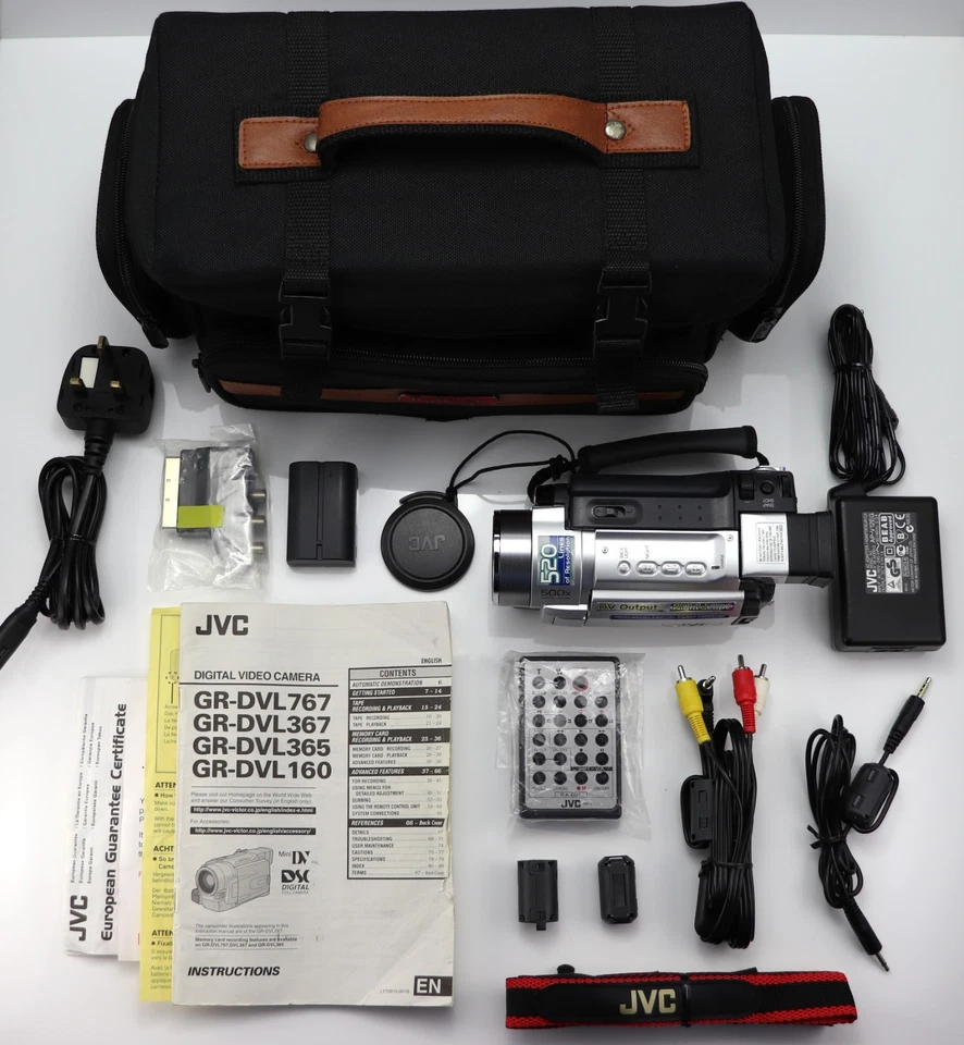 JVC GR-DVL160EK CAMCORDER MINI DV TAPE VIDEO CAMERA DVL160 - Image 3 of 4