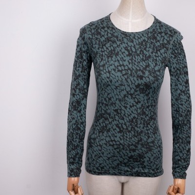 Icebreaker Oasis 200 Women's XS Merino Wool Base Layer Long Sleeve Printed Top
