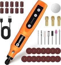 HARDELL Mini Akku Rotationswerkzeug Set USB W...