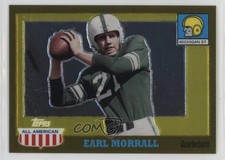 2005 Topps All American Retired Edition Chrome Gold 497/555 Earl Morrall #88 6l2