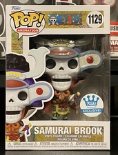 FUNKO POP! ONE PIECE: #1129 SAMURAI BROOK (COMMON) FUNKO SHOP EXCLUSIVE