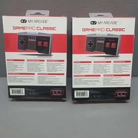 Two My Arcade Controllers Wireless for NES Classic Edition For Wii Or Wii U 