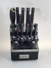 Gourmet Chef Knife Set By Philippe Richard 19 Piece Knife Set W/ Rotating Block