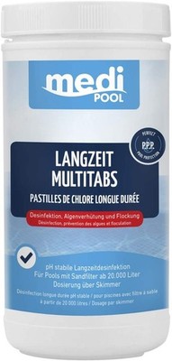 Medipool Langzeit Multitabs 200g - 1kg Dauerdesinfektion