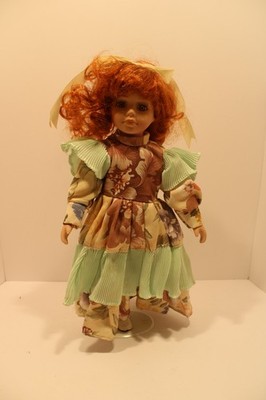 Beautiful Red Head Porcelain Doll