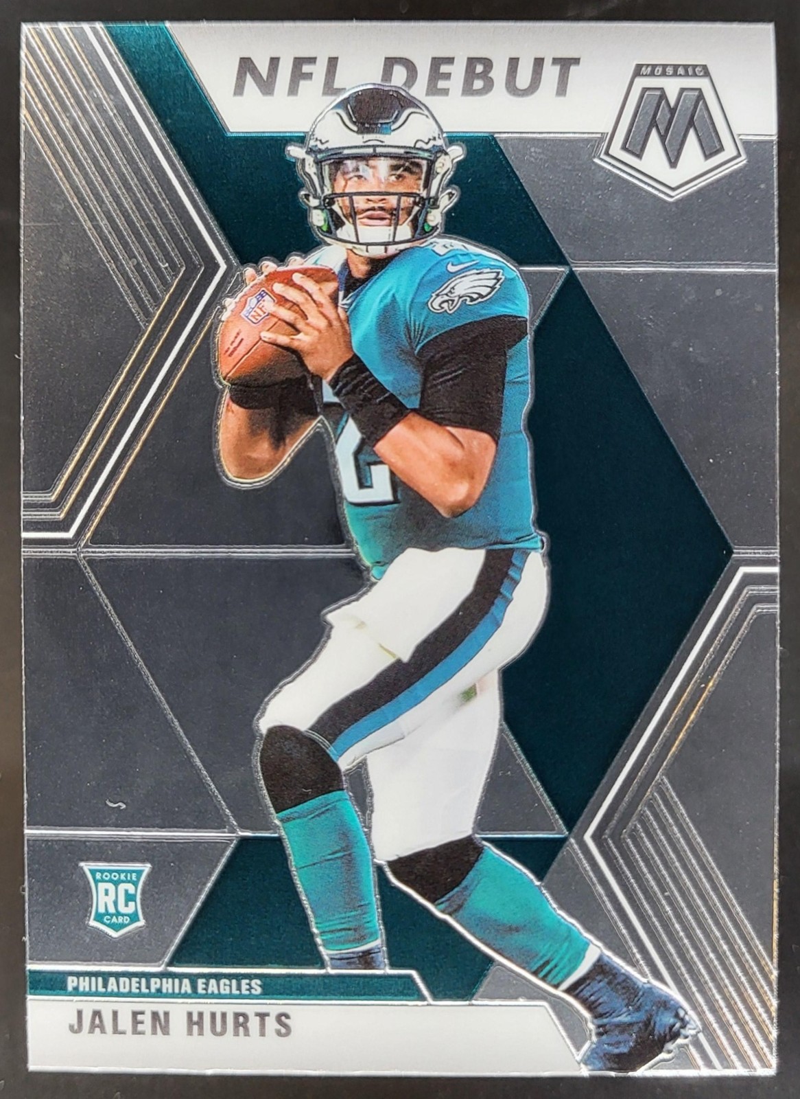 2020 Panini Mosaic Jalen Hurts #265 RC Philadelphia Eagles CN