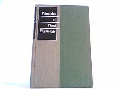 Principles of plant physiology. Bonner and Galston: