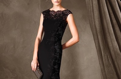 knee length dresses for ladies Obsidian