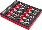 Welzh Werkzeug Torque Spanner Socket Wrench Tool Set 10 Piece 10-19mm 6288-WW