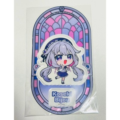 Hololive Meet Art Exhibition 2025 Taipei Taiwan Koseki Bijou Acrylic Card