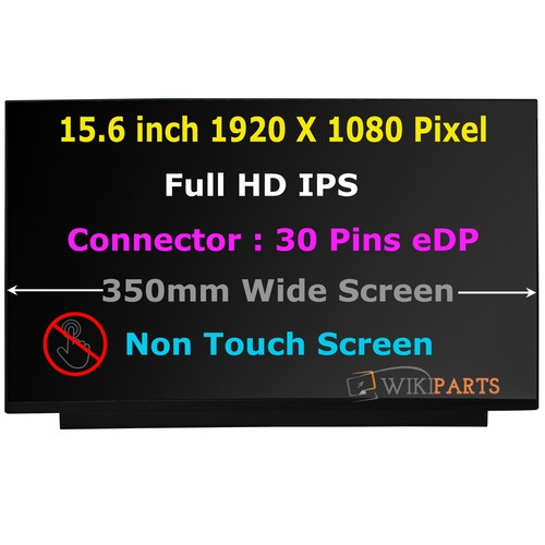 Kompatibel N156HCA-EAB REV.C3 15,6" FHD LED LCD IPS matt 350 mm Laptop-Bildschirm - Bild 1 von 10