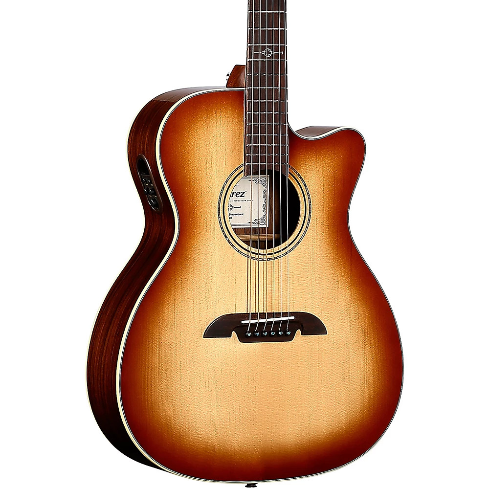 Alvarez AF70CE Folk-OM Acoustic-Electric Guitar Shadow Burst 119990₽