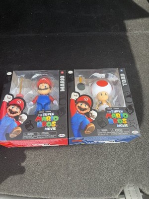 Super Mario Bros. Movie Figuren   Mario & Toad   Neu & OVP