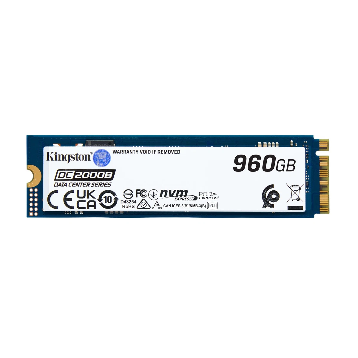 新品KINGSTON SSD 960GB 高耐久 国内正規 AI データセンター Kingston